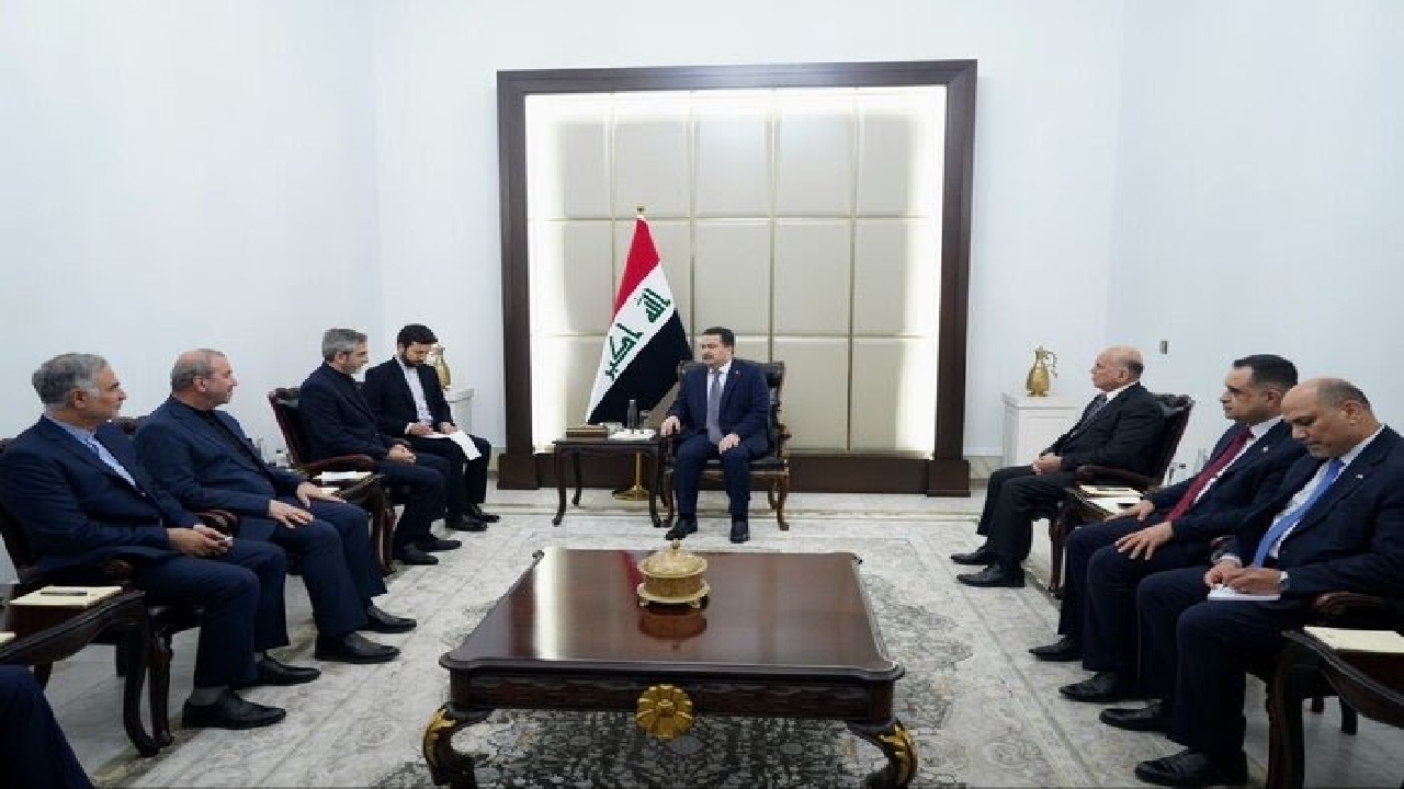 دیدار باقری با نخست وزیر عراق