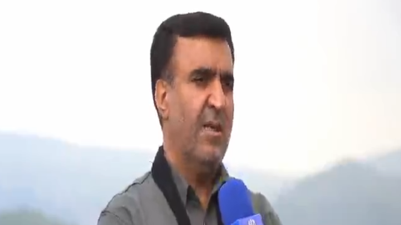 حضور محیط بانان کشور در محل سانحه هلیکوپتر