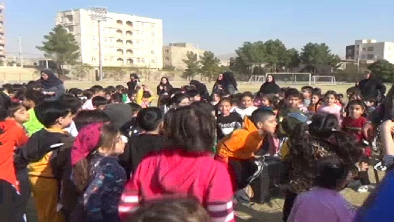 اجرای همایش ورزش و نشاط کودکان و نوجوانان در ایوانکی