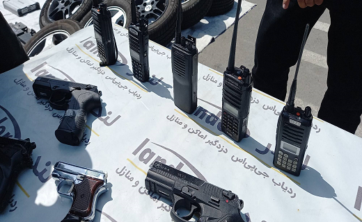 کشف اسلحه از مجرمان