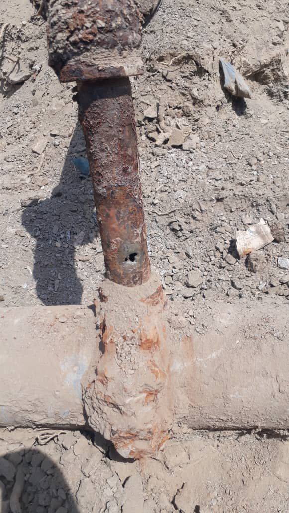 قطعی آب گرم در روستای میان ده