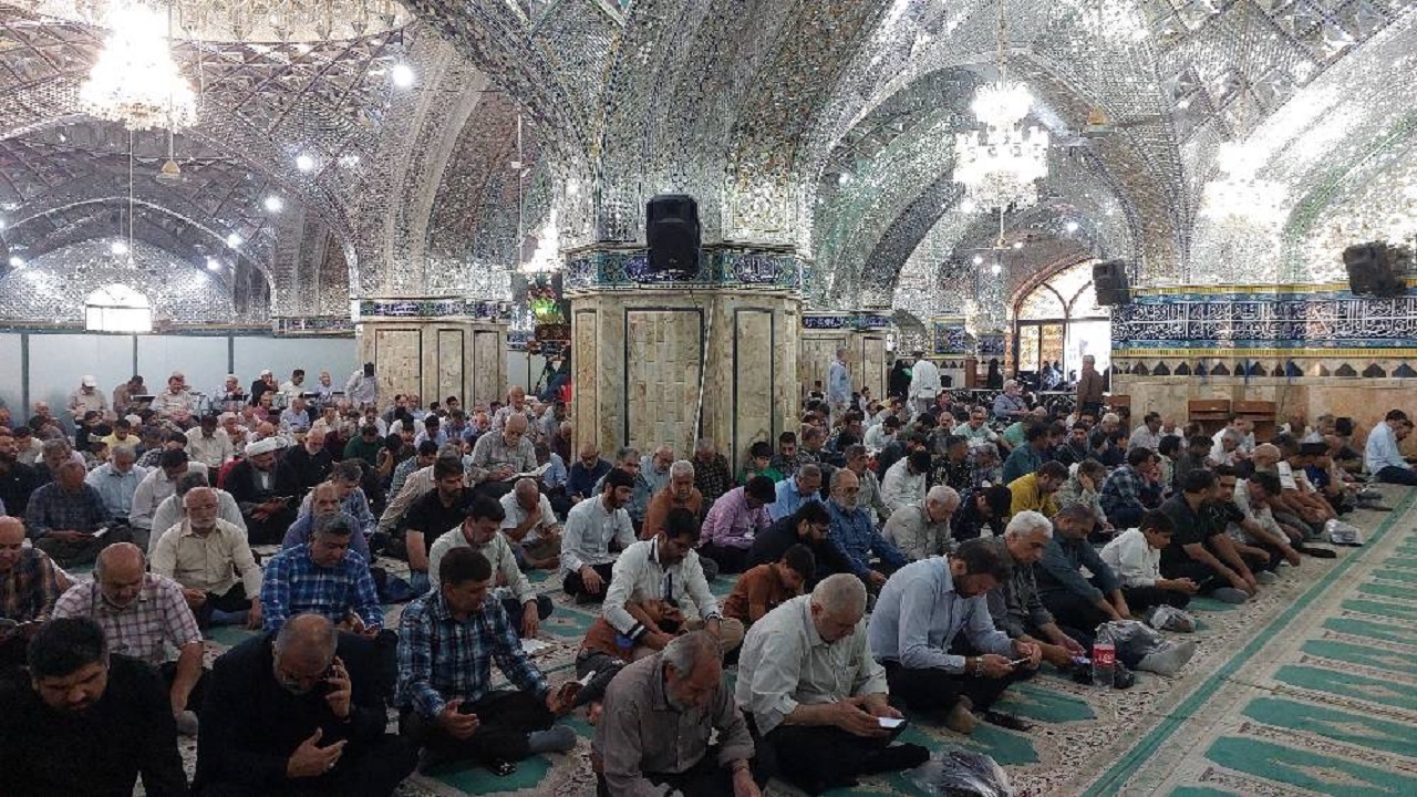 برگزاری دعای پرفیض ندبه در گلستان