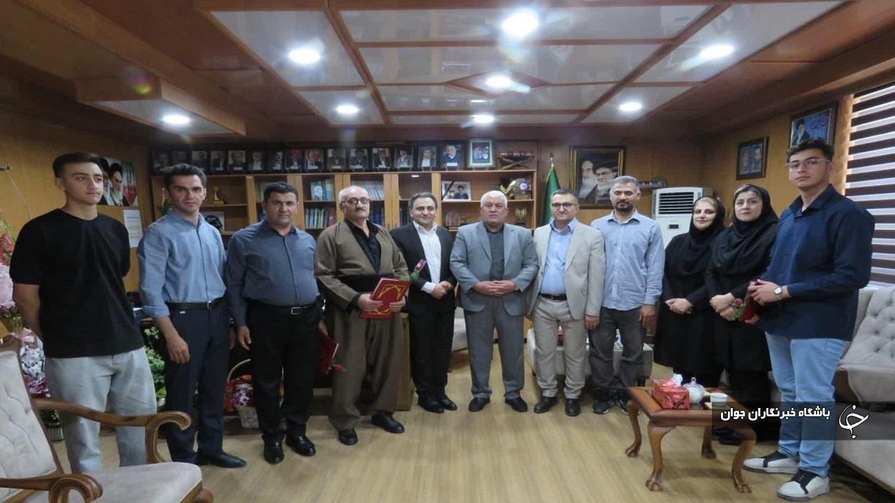 تجلیل از اهداکنندگان مستمر خون در مهاباد