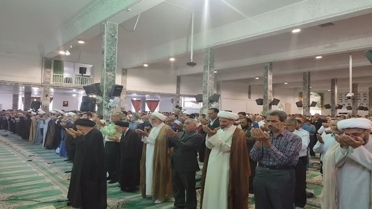 اقامه نماز عید قربان در خراسان جنوبی + تصاویر