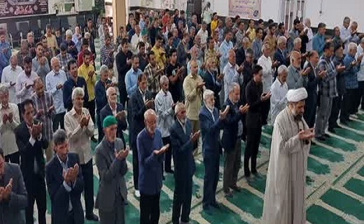 اقامه نماز عید قربان در خراسان جنوبی + تصاویر