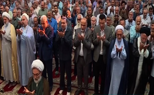 برپایی نماز عید قربان، عید بندگی در گیلان