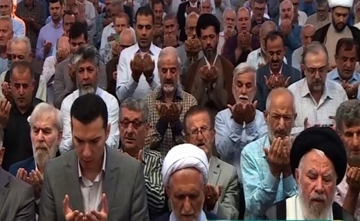 برپایی نماز عید قربان، عید بندگی در گیلان