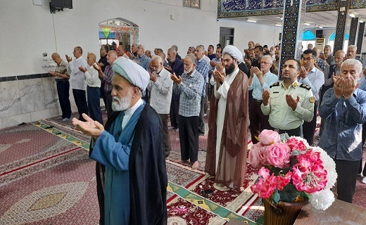 برپایی نماز عید قربان، عید بندگی در گیلان + تصاویر