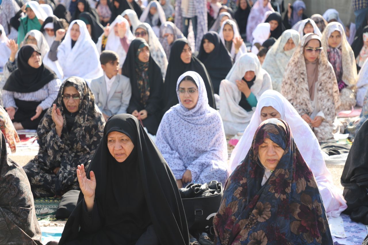 اقامه نماز عید قربان در زاهدان +فیلم و تصاویر