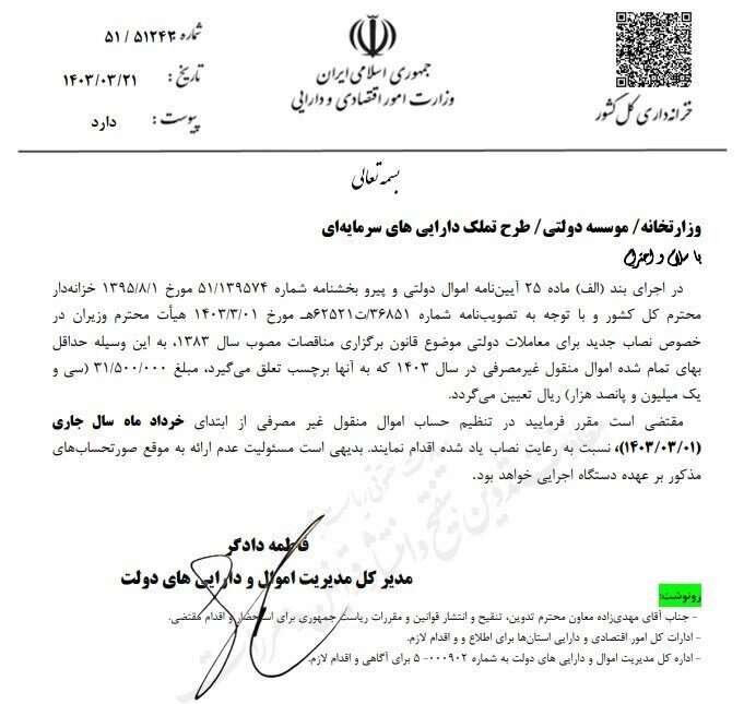 معاملات دولتی معاملات دولتی