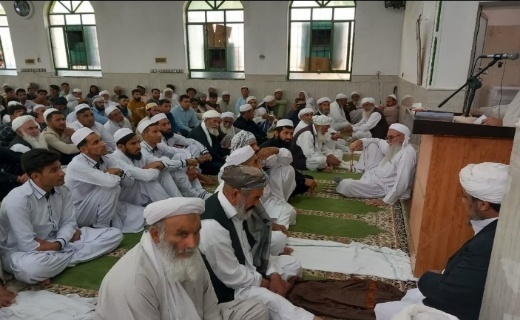 برگزاری نماز عید قربان توسط اتباع افغانستانی