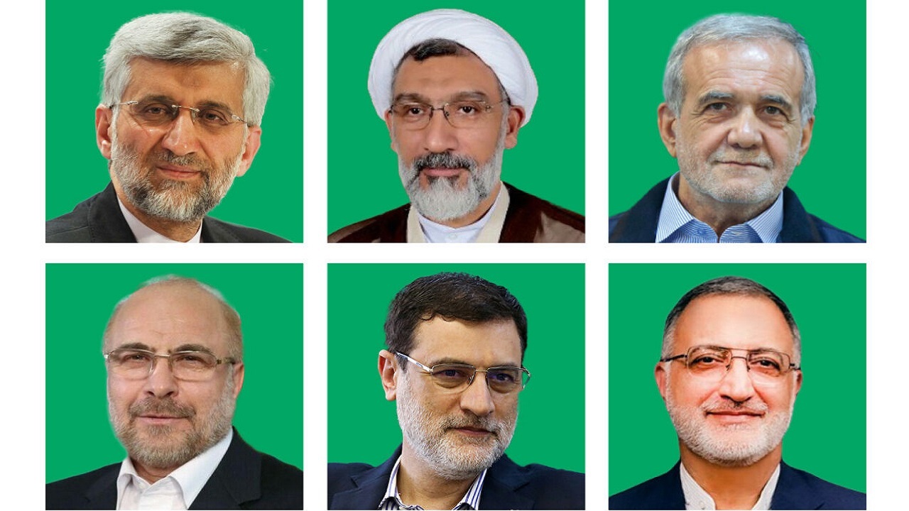 شماره صندلی نامزد‌ها در مناظره انتخاباتی مشخص شد+ فیلم