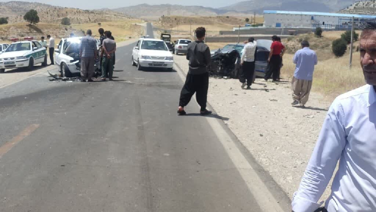 سانحه رانندگی در ایلام یک کشته و چهار زخمی برجا گذاشت