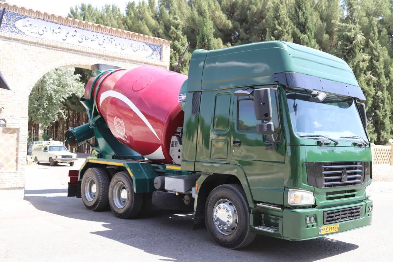 خرید یک دستگاه میکسر بتن ۸ متری برای اقدامات زیرساختی بیرجند