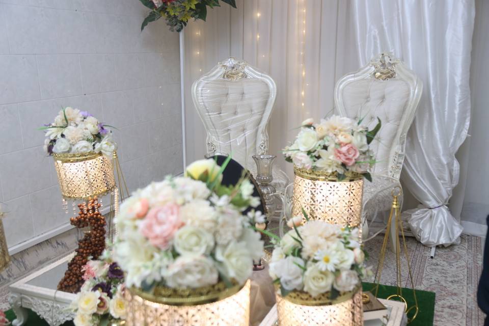 اتاق عقد عروس و داماد