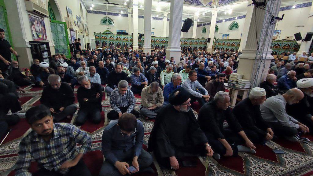 مراسم عزاداری رئیس جمهور شهید