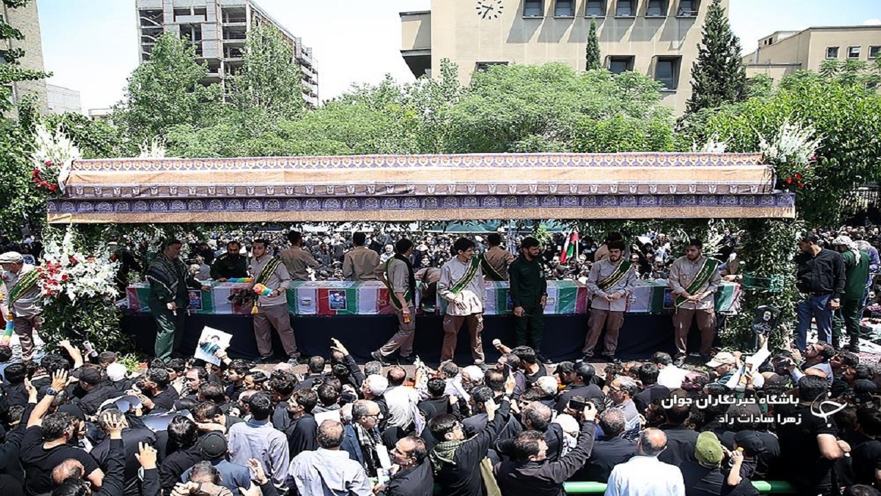 پوشش امدادی مراسم تشییع پیکر شهدای خدمت در ۶ استان