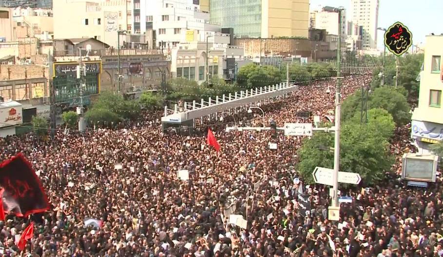 تشییع پیکر رئیس‌جمهور شهید در مشهد