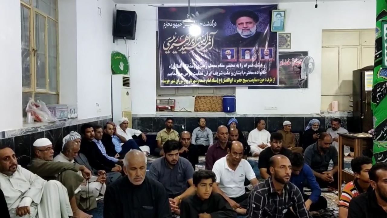 برگزاری مراسم عزاداری در چوئبده