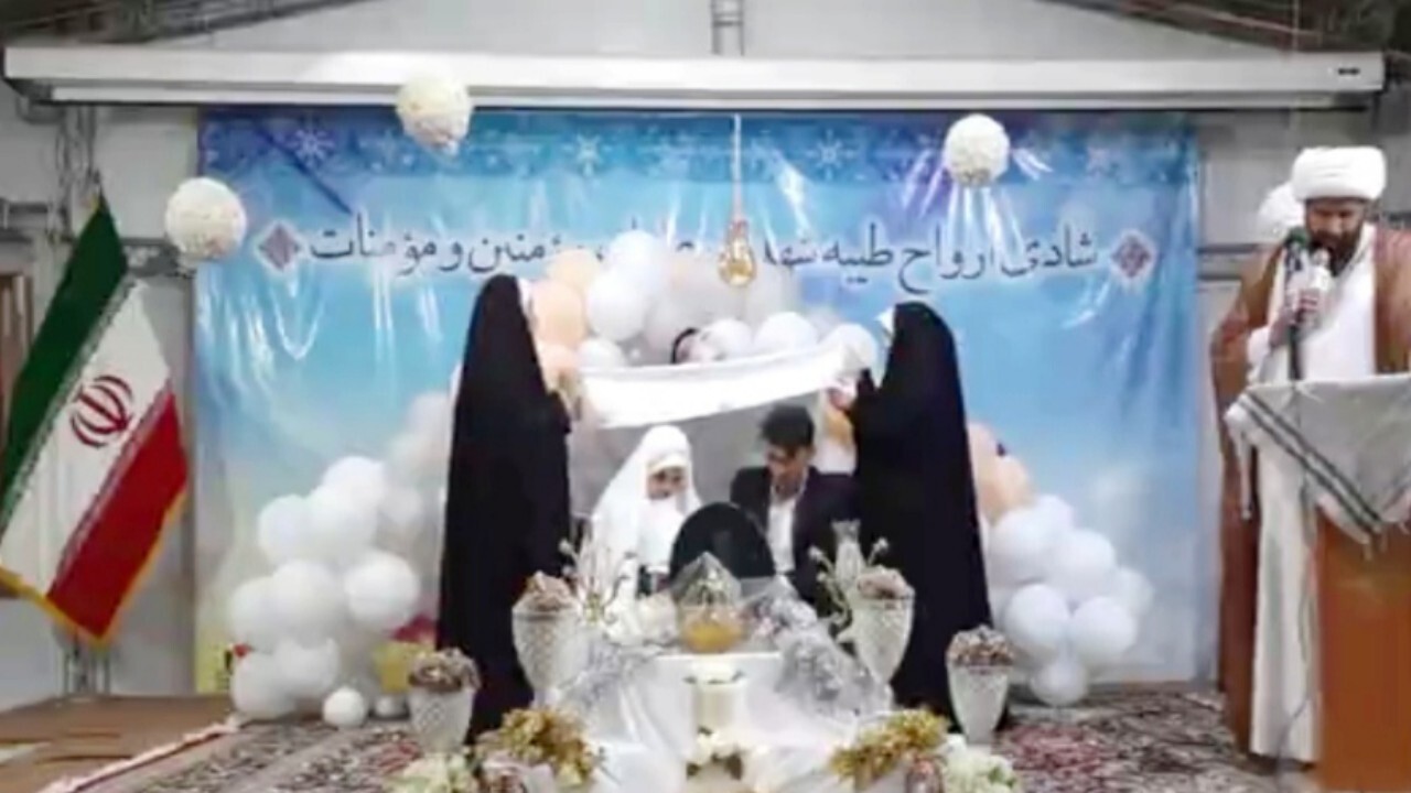 ازدواج زوج افغانستانی در گلزار شهدا + فیلم