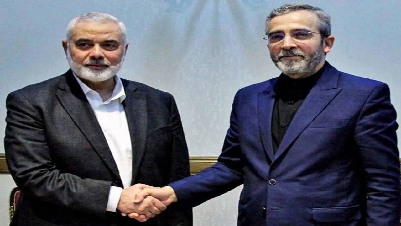 باقری با هنیه دیدار و گفت‌وگو کرد
