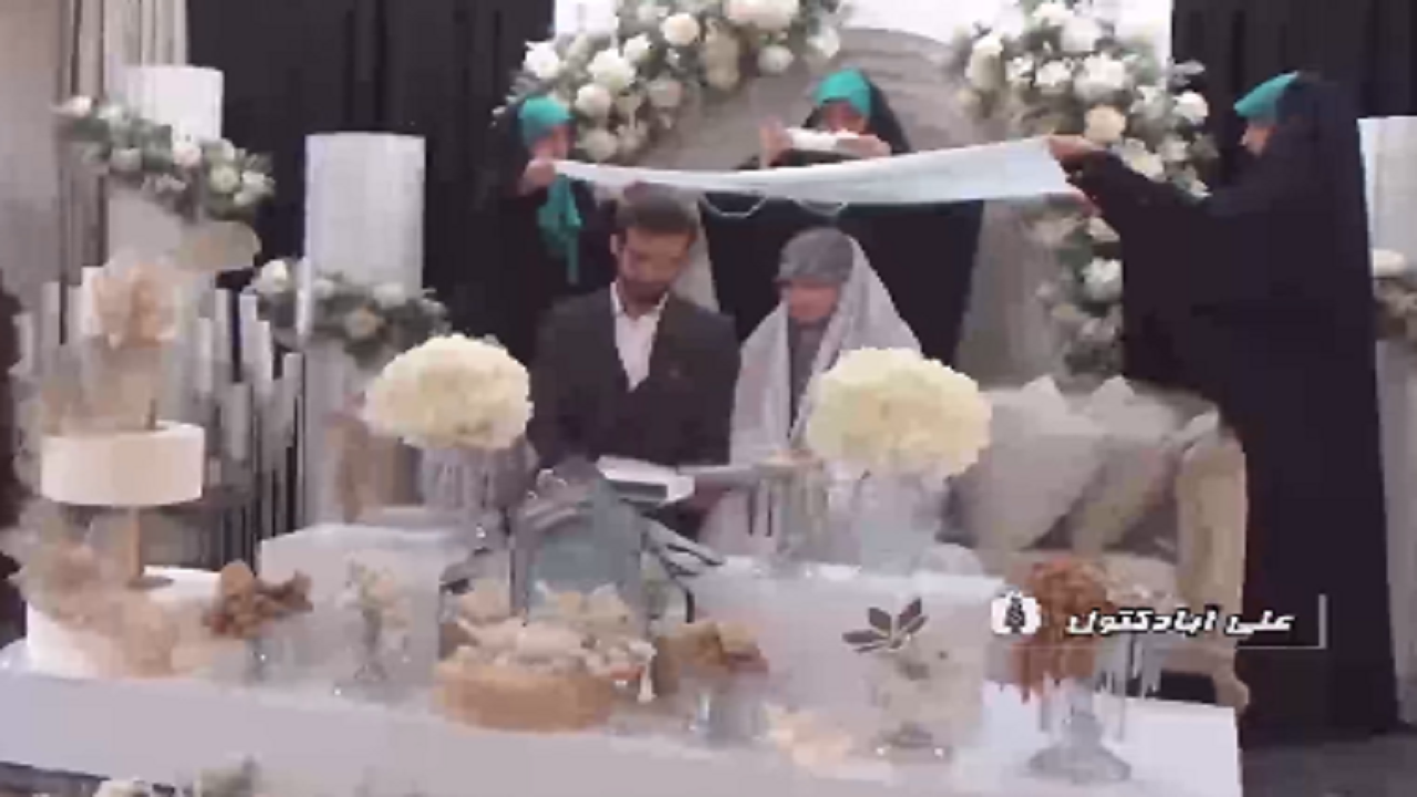 جشن ازدواج آسان برای ۱۱۰ زوج جوان در علی آبادکتول + فیلم