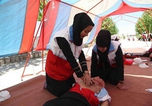 آموزش امدادی به بیش از یک هزار نفر در مناطق کمتر برخوردار البرز