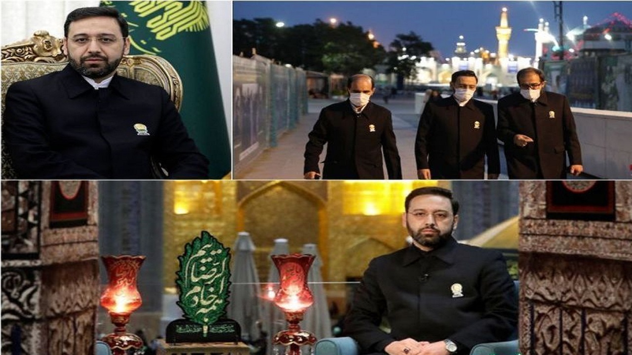 استقبال از پیکر شهید دکتر مالک رحمتی در خانه پدری + فیلم