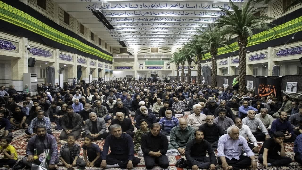 برگزاری مراسم بزرگداشت آیت الله رئیسی در مهریز