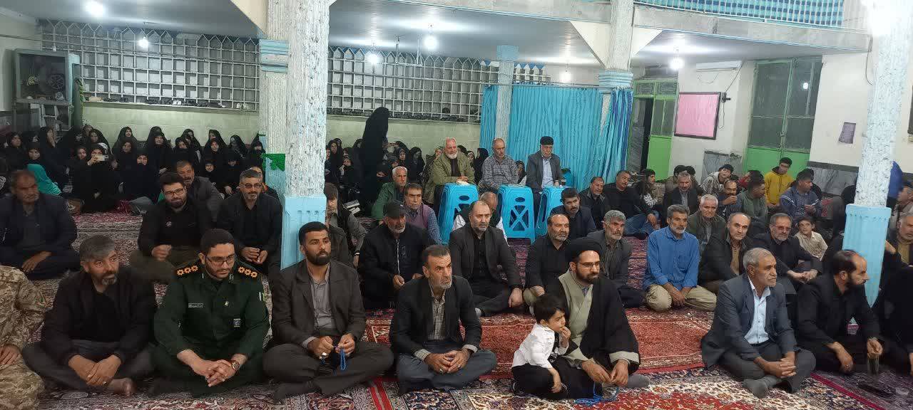 مراسم عزاداری رئیس جمهور