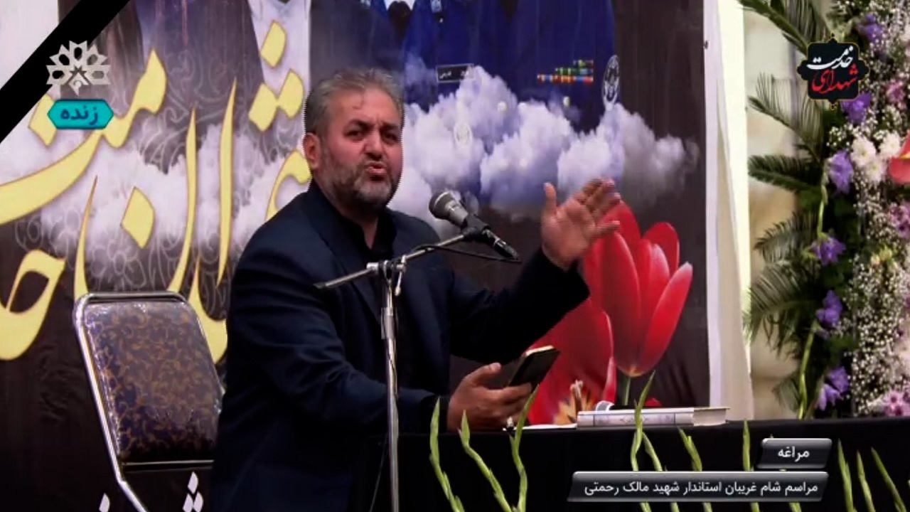 برگزاری مراسم شام غریبان استاندار شهید آذربایجان شرقی در مراغه