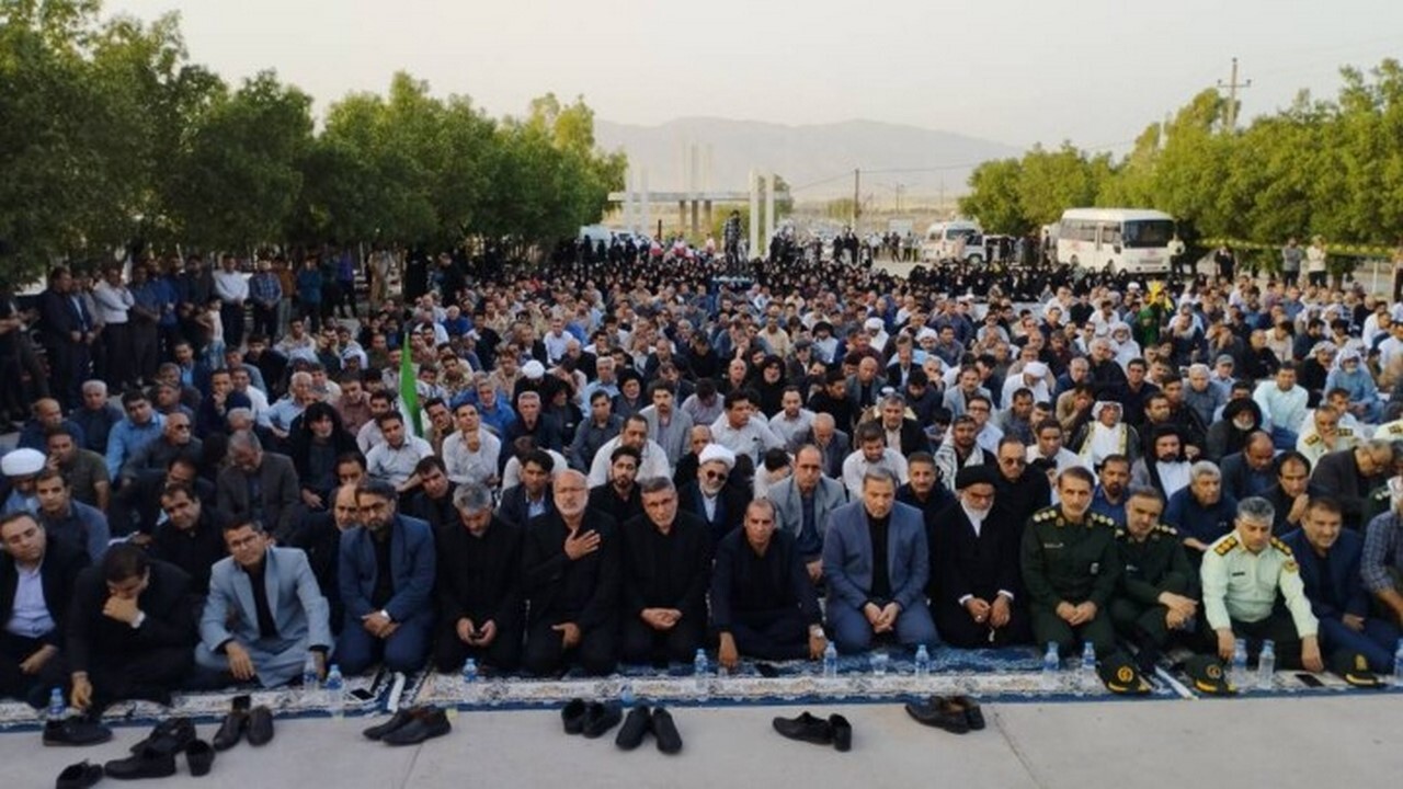 آیین عزاداری اعراب دهلران در سوگ شهید جمهور