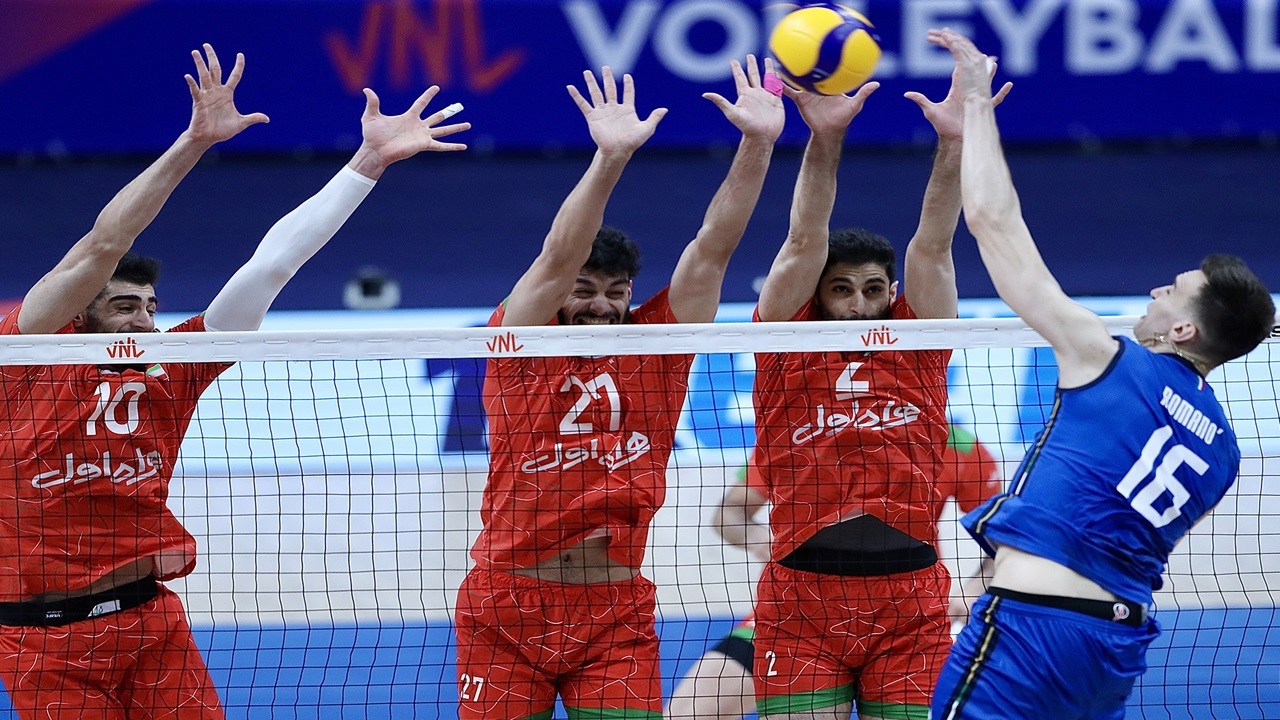 ایران ۰ - ۳ ایتالیا/ دومین شکست پائز و شاگردانش مقابل لاجوردی پوشان رقم خورد