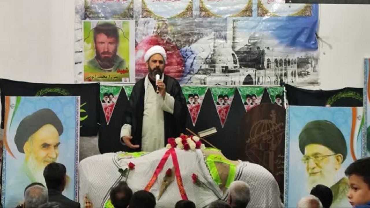 یادواره تنها شهید روستای سلیم آباد و گرامیداشت شهید آیت الله رئیسی و هیئت همراه در خاتم