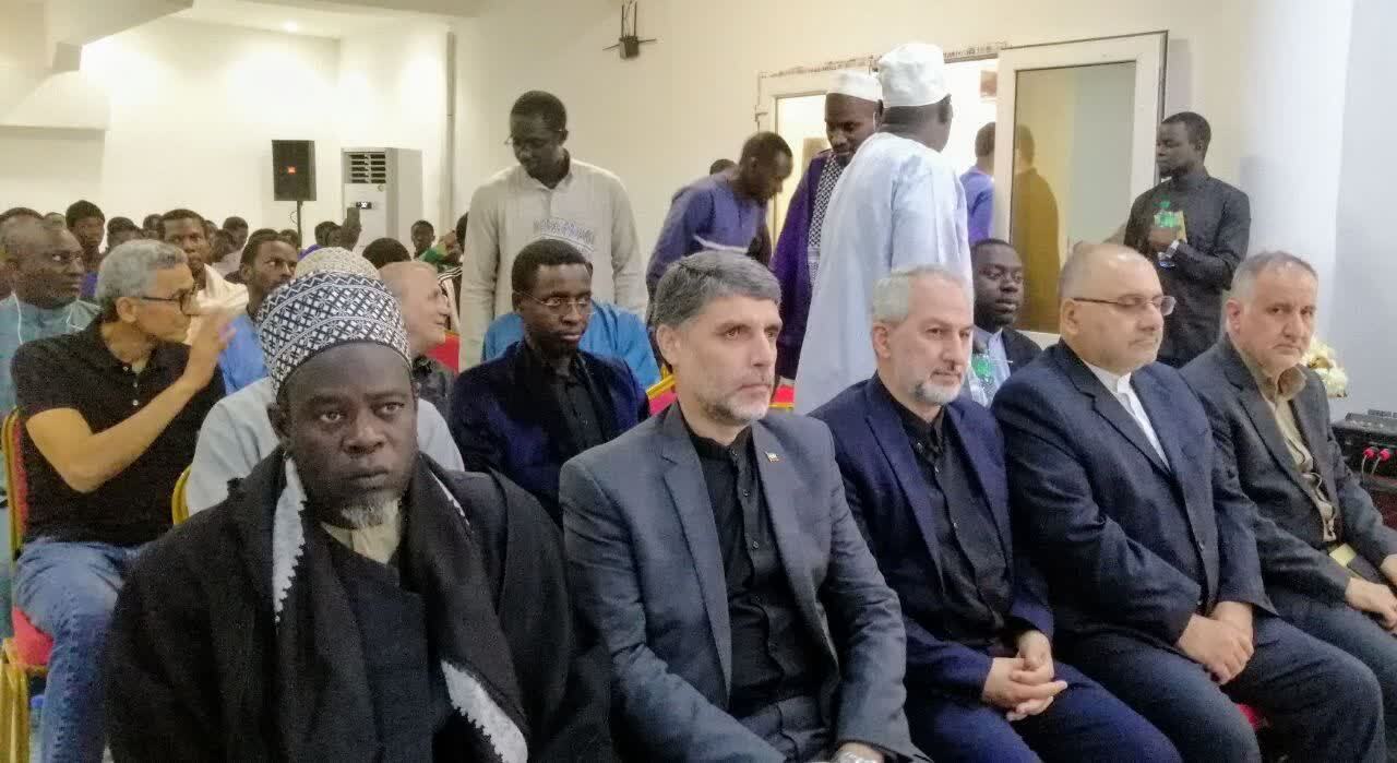 مراسم بزرگداشت شهید رئیسی در سنگال