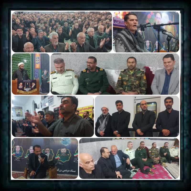 تصاویری از مراسم عزاداری رئیس جمهور
