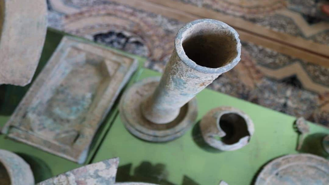 کشف آثار باستانی در ساحات منار جام غور
