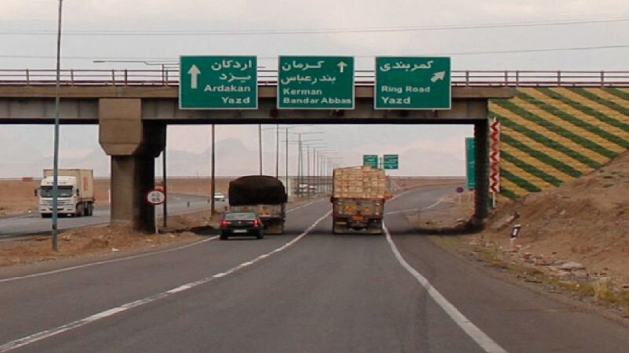 یزد، ایمن‌ترین شبکه جاده‌ای کشور