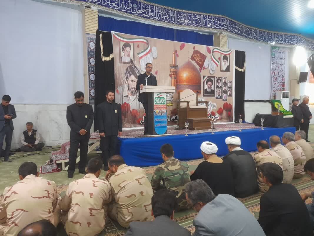 مراسم سوگواری در رثای رئیس جمهور
