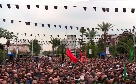 اجتماع گیلانیان در سوگ شهادت رئیس جمهور و همراهانش