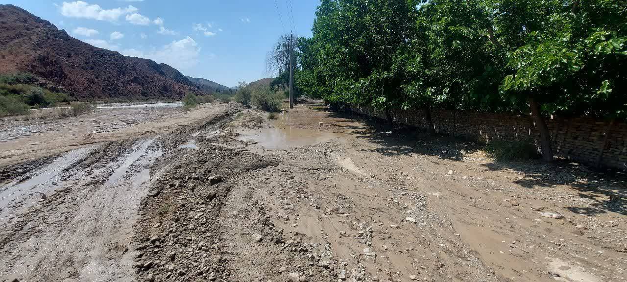 مسیر سیل زده