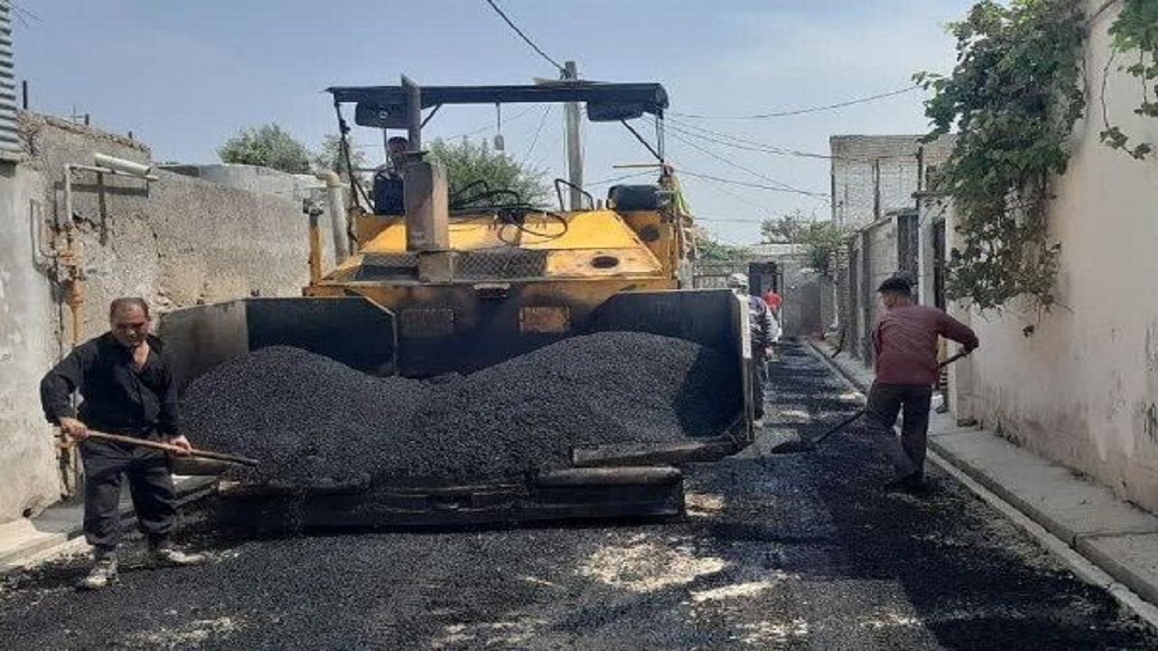 تخصیص قیر رایگان برای آسفالت محلات هدف بازآفرینی گنبد کاووس