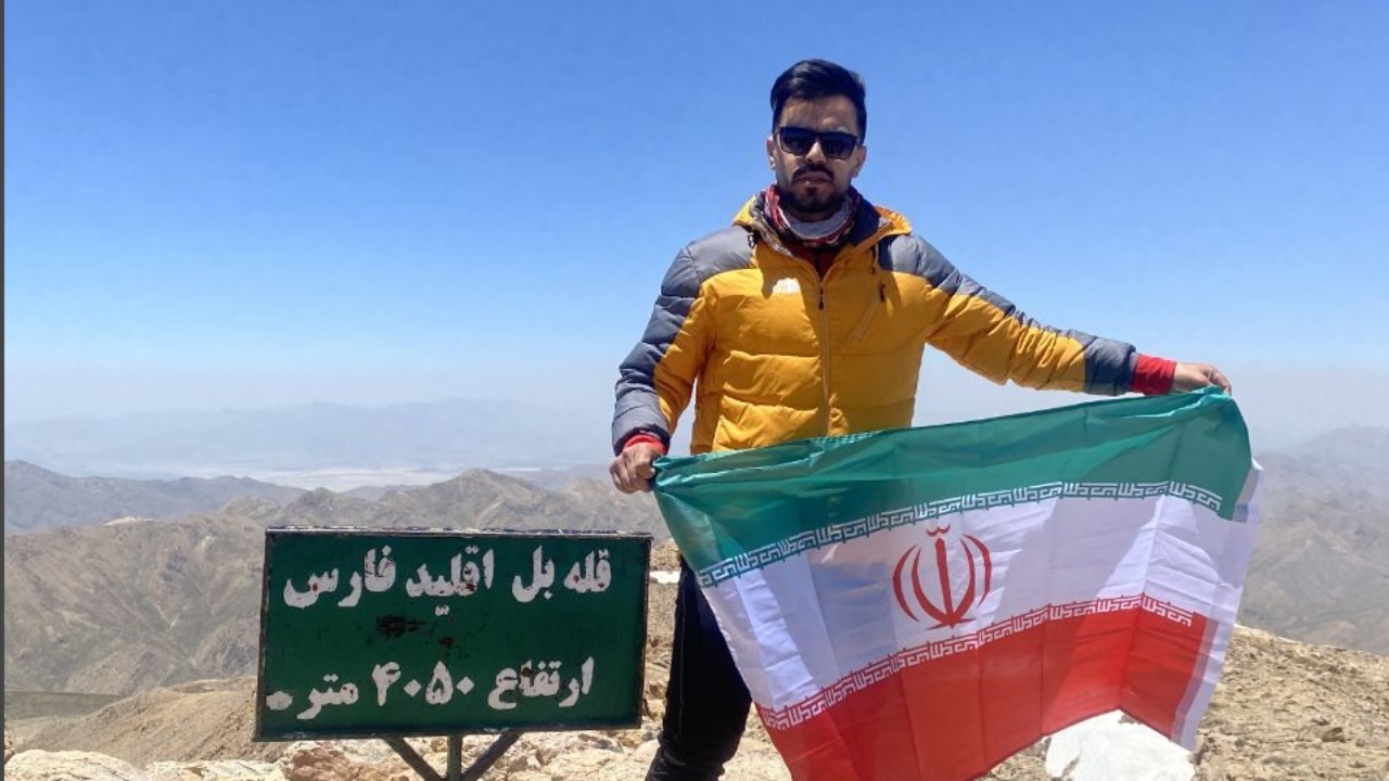 فتح قله بل بام توسط کوهنورد خرمشهری