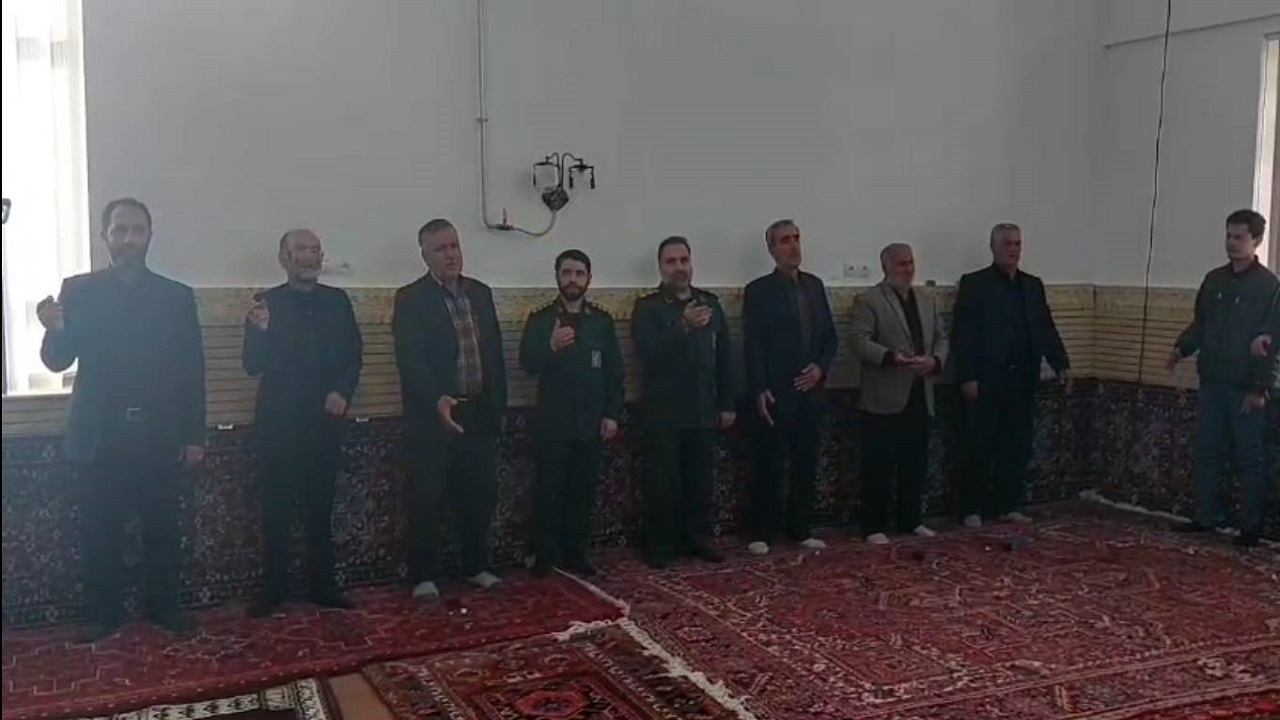 اهالی روستای کلهر در سوگ شهادت رئیس جمهور عزاداری کردند + فیلم