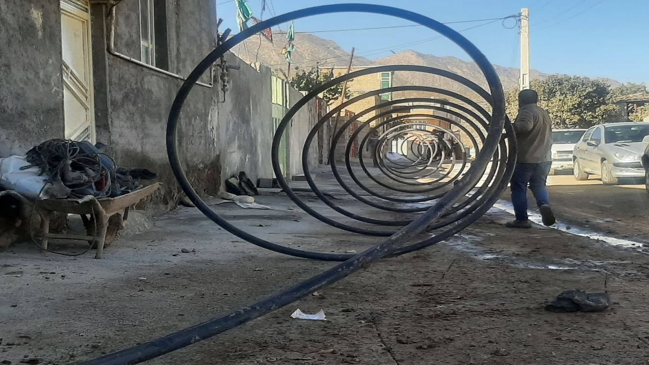 ۴۳ کیلومتر لوله کشی آب شرب در شش روستای چهارمحال و بختیاری