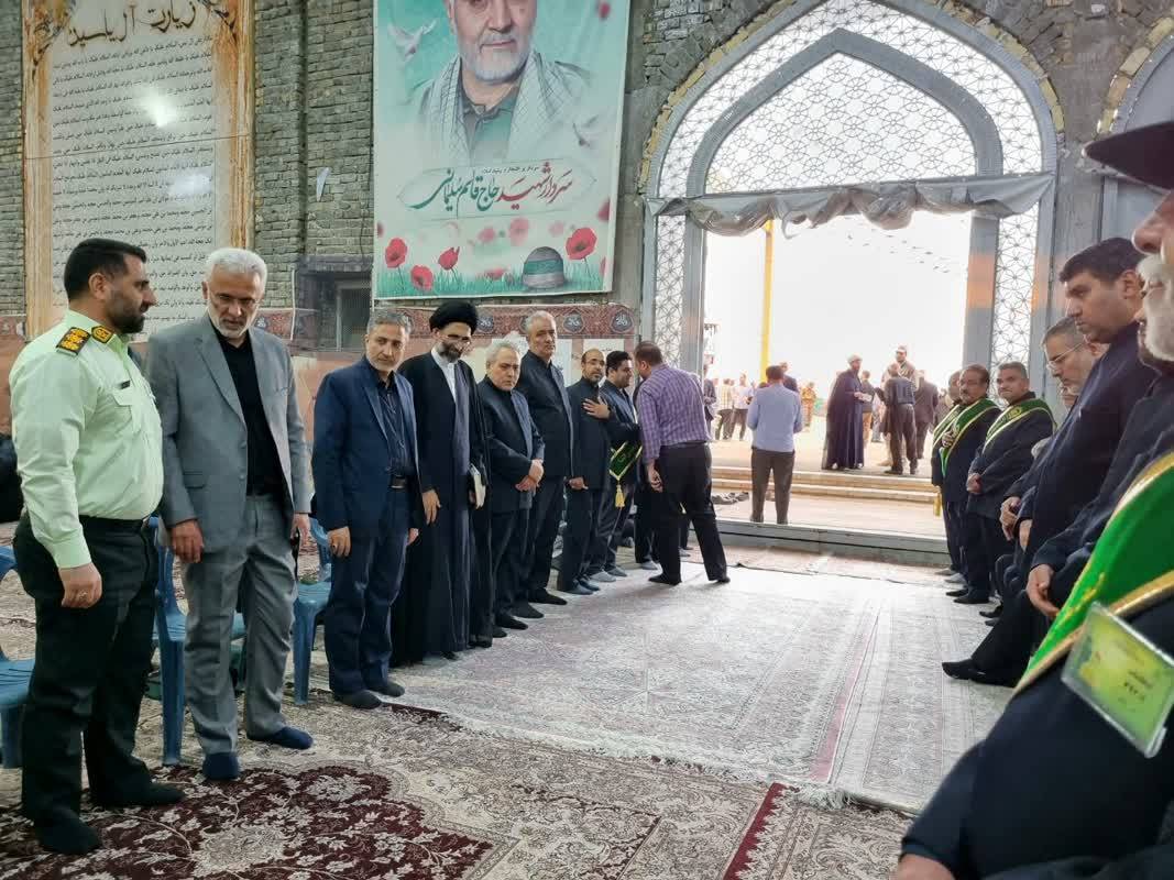 مراسم سوگواری به مناسبت شهادت آیت الله رئیسی