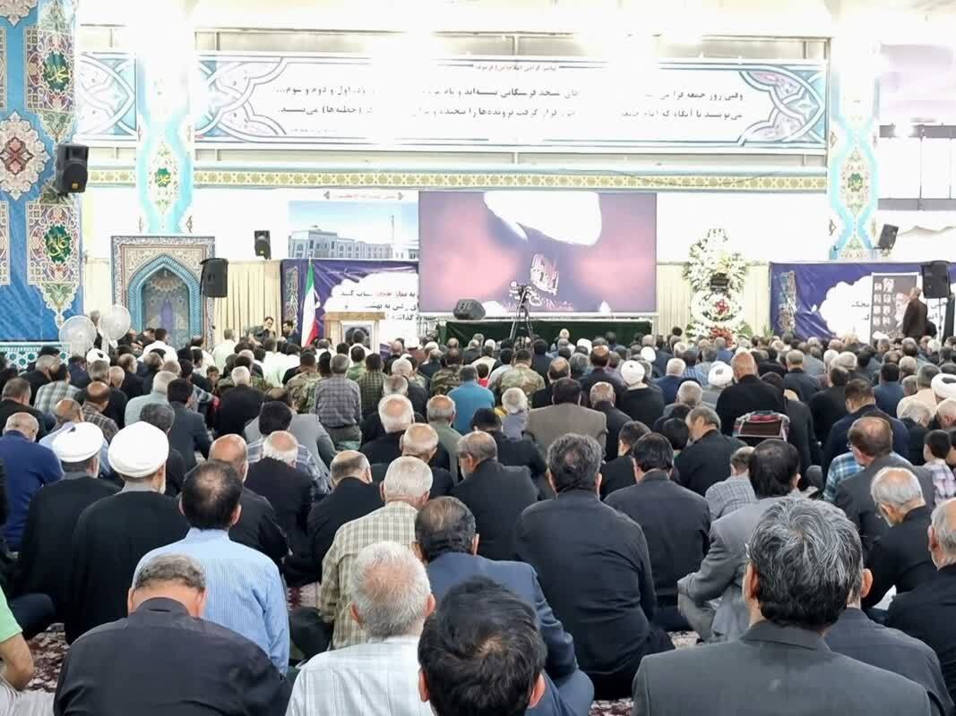 اجتماع مردم کاشان به مناسبت شهادت آیت الله رئیسی و همراهان