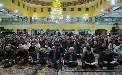 مراسم بزرگداشت رئیس جمهور شهید و شهدای خدمت در قزوین