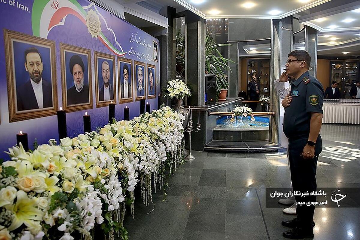 مراسم بزرگداشت سرلشکر شهید عزیز نصیرزاده وزیر دفاع در شهر ری