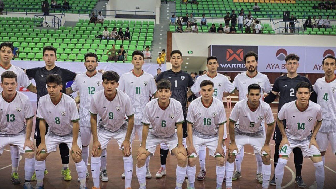 تیم فوتسال افغانستان به مصاف آنگولا می‌رود